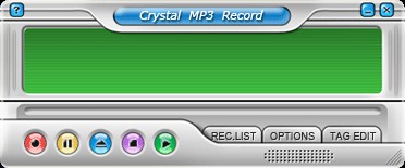 Crystal MP3 Recorder 1.00 screenshot
