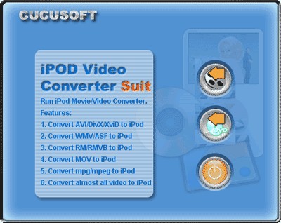 Cucusoft iPod Video Converter + DVD to iPod Suite 5.15.5.3 screenshot