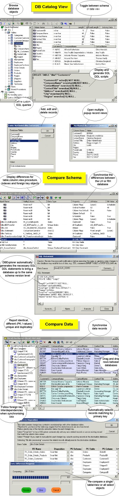 DB Explorer 3.0.1 screenshot