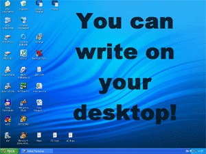 Desktop Notepad 2.0.1124 screenshot