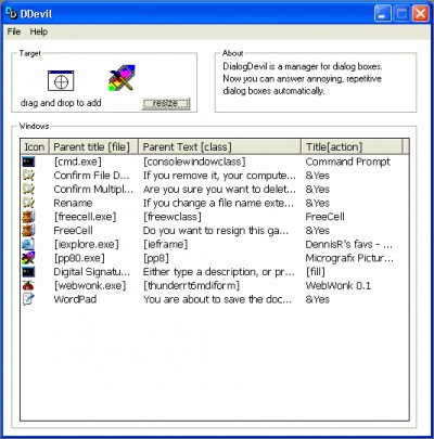 DialogDevil DD-1.06.8 screenshot