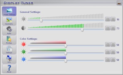 Display Tuner 1.7 screenshot