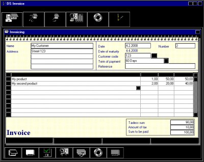 DS Invoice 1.0.0 screenshot
