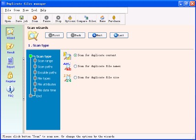 Duplicate files manager 4.0 screenshot