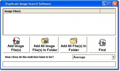 Duplicate Image Search Software 7.0 screenshot