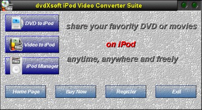 dvdXsoft Zune Video Converter Suite 1.00 screenshot