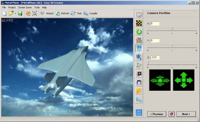 Easy 3D Creator 3.0 Freewa screenshot