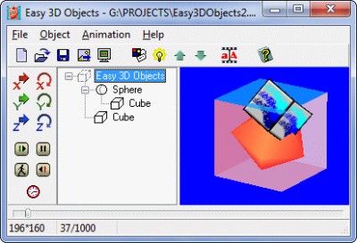 Easy 3D Objects 2.3 screenshot