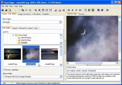 Easy Imager 2.22 screenshot