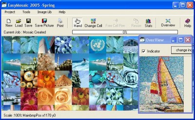 Easy Mosaic 2005 Home Edition 1.0 screenshot