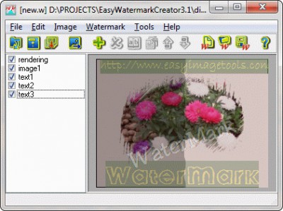 Easy Watermark Creator 3.0 screenshot