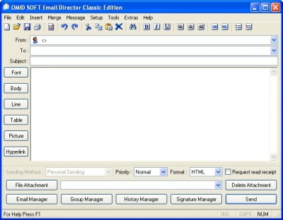 Email Director 6.0 screenshot