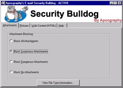 Email Security Bulldog 1.2.1 screenshot