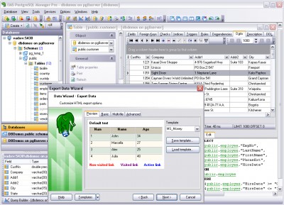 EMS SQL Manager 2005 for PostgreSQL 3.6 screenshot