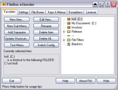 FileBox eXtender 2.00.03 screenshot