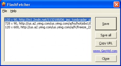 FlashFetcher 2.1.3 screenshot