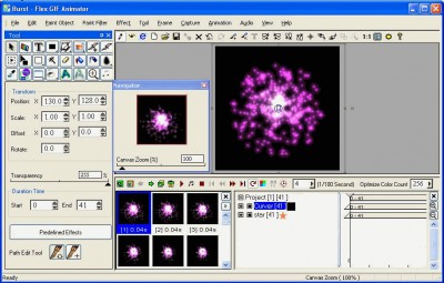 Flex GIF Animator 10.05 screenshot