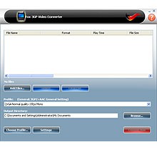 Fox 3GP Video Converter 8.0.4.22 screenshot