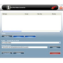 Fox iPod Video Converter 8.4.4.89 screenshot