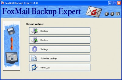 FoxMail BackUp Expert 1.12 screenshot