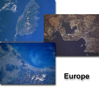 From Space to Earth - Europe Screen Saver 3.0 screenshot