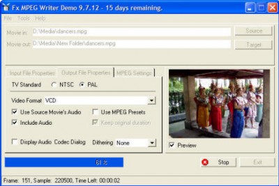 Fx MPEG Writer 9.8.0 screenshot