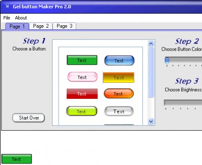 Gel Button Maker Pro 2.0 screenshot
