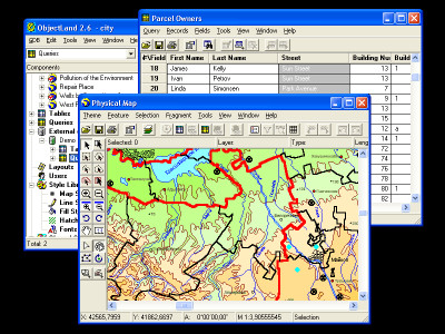 GIS ObjectLand 2.7.9 screenshot