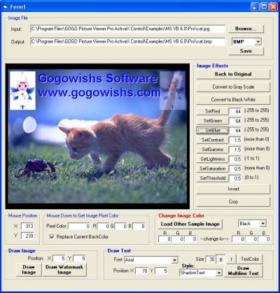 GOGO Picture Viewer Pro ActiveX Control 4.92 screenshot