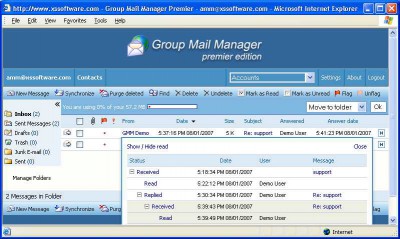 Group Mail Manager Professional 2.35.36 screenshot