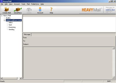 HeavyMail 1.8 screenshot