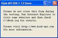 Hook API SDK 1.23 screenshot