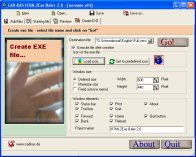 HTML2Exe Baler 2.0 screenshot