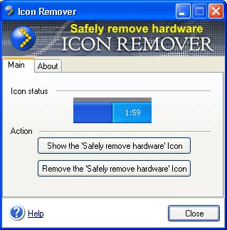 Icon Remover 1.4 screenshot