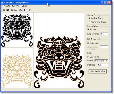 Image Trace 1.1 screenshot