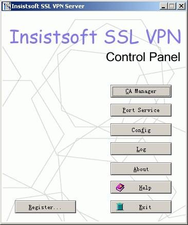 Insistsoft SSL VPN Server 1.4 screenshot