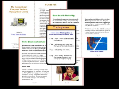 International Computer Business Management Course 3.00 screenshot