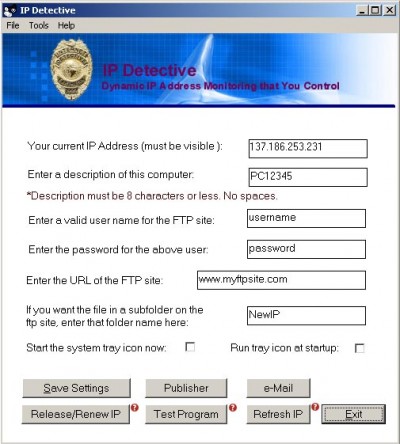 IP Detective Suite 2K 2.2 screenshot