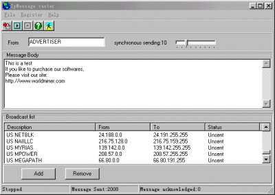 IpMessage caster 1.02 screenshot