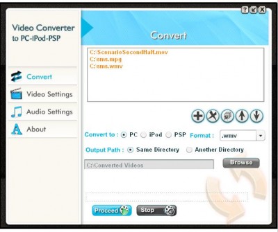 iPod Video Converter 912 screenshot