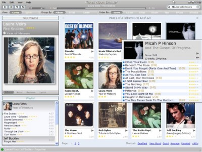 iTunes Album Browser 2.1.20 screenshot