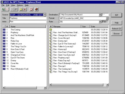 Jack the CD Ripper 2.01.001 screenshot