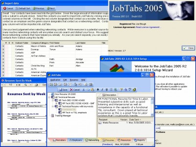 JobTabs 2006 3.0.0.1122 screenshot