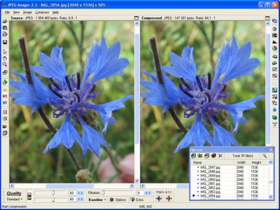 JPEG Imager 2.5.0 screenshot