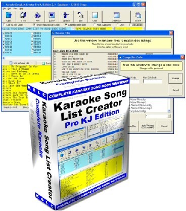 Karaoke Song List Creator 2005 - 0.0 screenshot