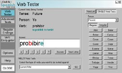 LEARNit Spanish Verb Tutor 1.1 screenshot