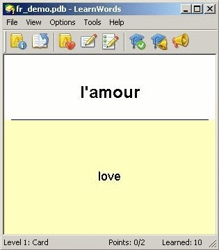 LearnWords Windows 6.0 screenshot