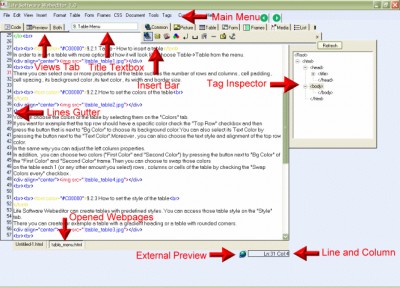Life Software Webeditor 1.2 screenshot