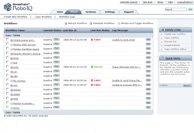 ManageEngine RoboIQ (IT Process Automation) 2 screenshot