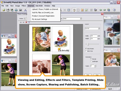 MBizGroup PhotoEditor 1.5 screenshot